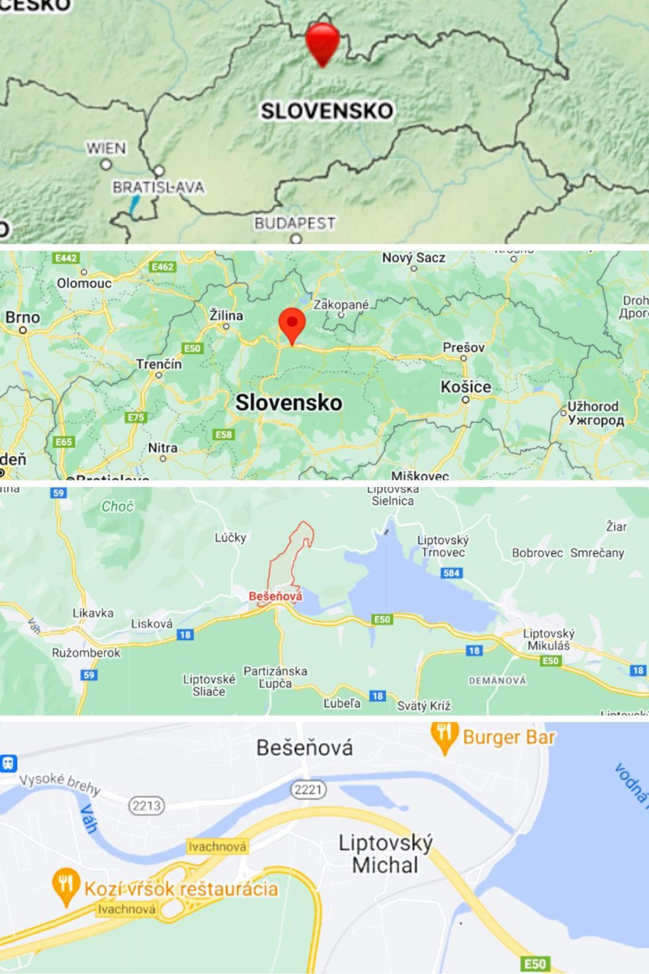 Apartman Nad Riekou Bešeňová 외부 사진